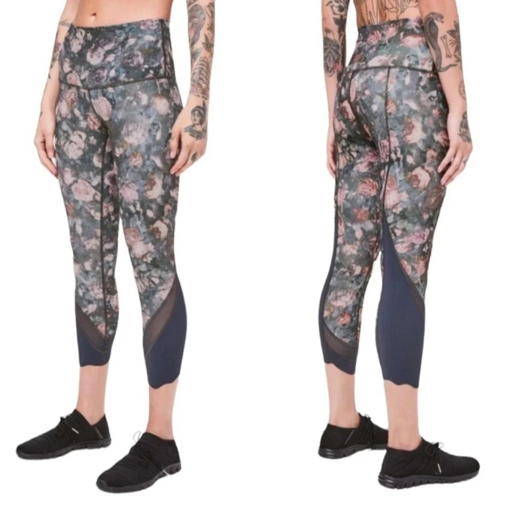 Lululemon Wunder Under Crop Il Scallop 24